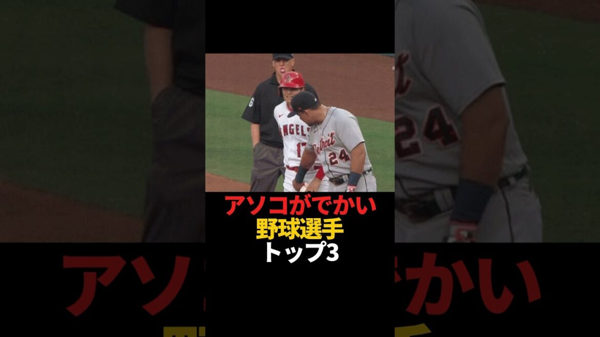 アソコがでかい野球選手 トップ3#sports #shorts #プロ野球 #野球 #大谷翔平 #やきゅスト
