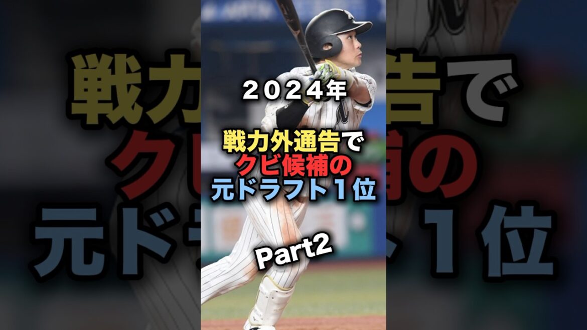 戦力外通告でクビ候補の元ドラフト１位Part2 #プロ野球 #野球 #風間球打