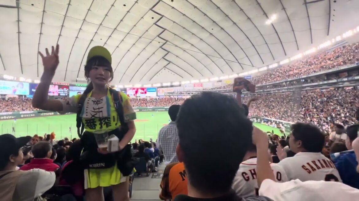 巨人、中山礼都が先制爆撃ホームラン！CSファイナル第5戦　巨人対DeNA 2024/10/20(日)東京ドーム