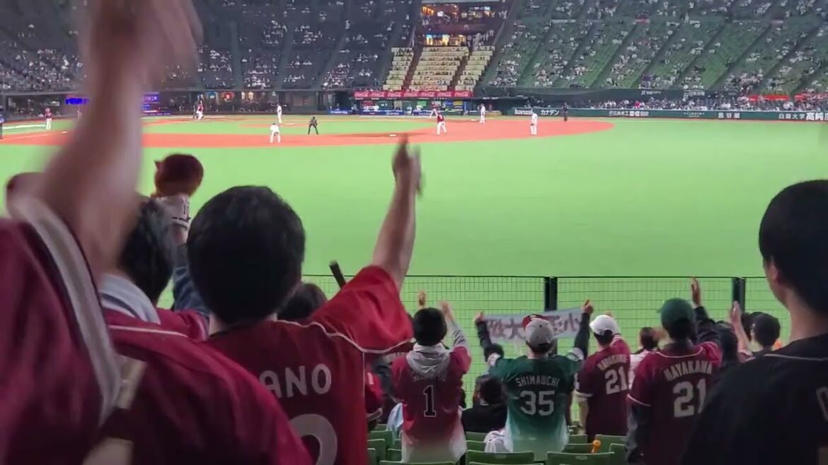 20240510　不倫に負けずGG賞♪【小深田大翔 応援歌】　8回表　東北楽天ｺﾞｰﾙﾃﾞﾝｲｰｸﾞﾙｽ@ﾍﾞﾙｰﾅﾄﾞｰﾑ･外野ﾗｲﾄ 西武ﾄﾞｰﾑ