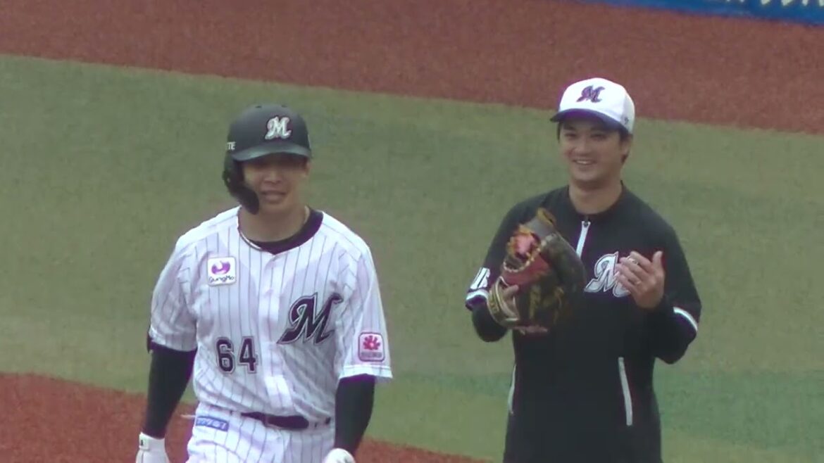 【合同トライアウト】マリーンズ菅野剛士がジャイアンツ笠島尚樹からヒット2024年プロ野球12球団合同トライアウト11月14日