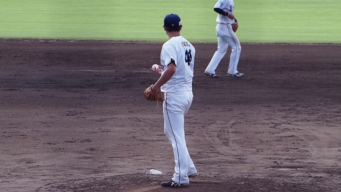 2023.07.22 埼玉西武-北海道日本ハム(カーミニーク) 井上広輝 投球シーン