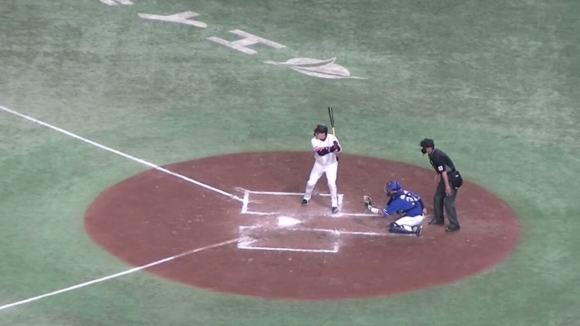 丸佳浩を空振り三振にとる涌井秀章＜読売ジャイアンツ 対 中日ドラゴンズ 2024年4月24日＞