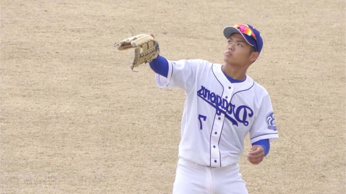 根尾昂　左投げにしてみた‼️