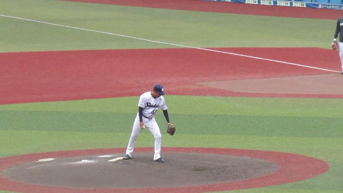 ヤクルト尾仲祐哉の投球フォーム（2024年11月14日 プロ野球合同トライアウト ）