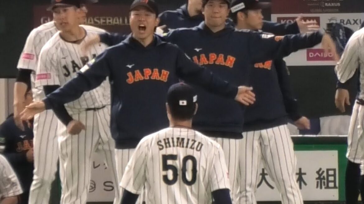 -2024.11.23-【プレミア12】５回表 清水達也 無死満塁の大ピンチを無失点に抑えるスーパー火消し！ full版 日本代表（vs台湾）