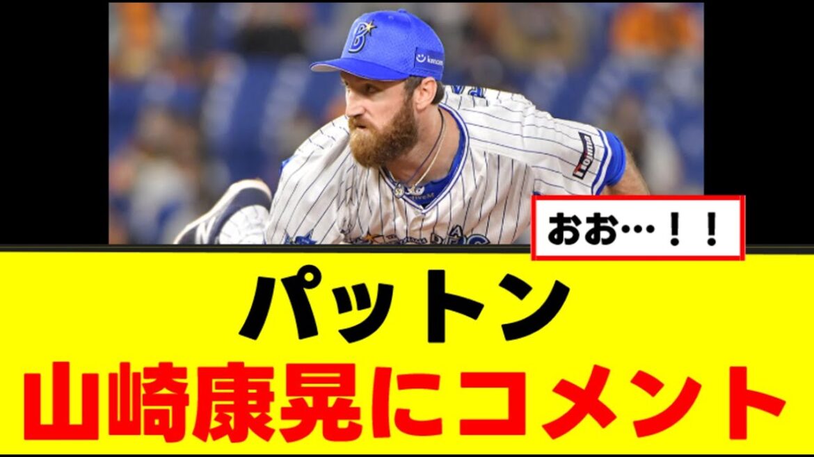【パットン】苦しむ山崎康晃にコメントw 【パットン】苦しむ山崎康晃にコメントw