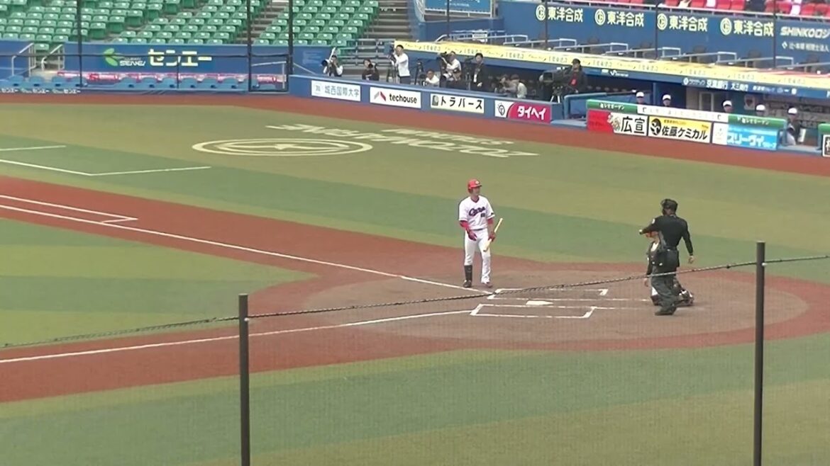 【合同トライアウト】イーグルス櫻井周斗〜カープ曽根海成を見逃し三振 2024年プロ野球12球団合同トライアウト11月14日