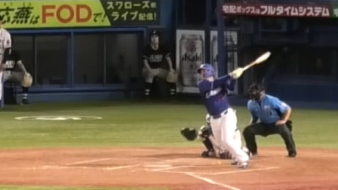 中日 石川昂弥、3号同点ホームラン 20240814 神宮球場