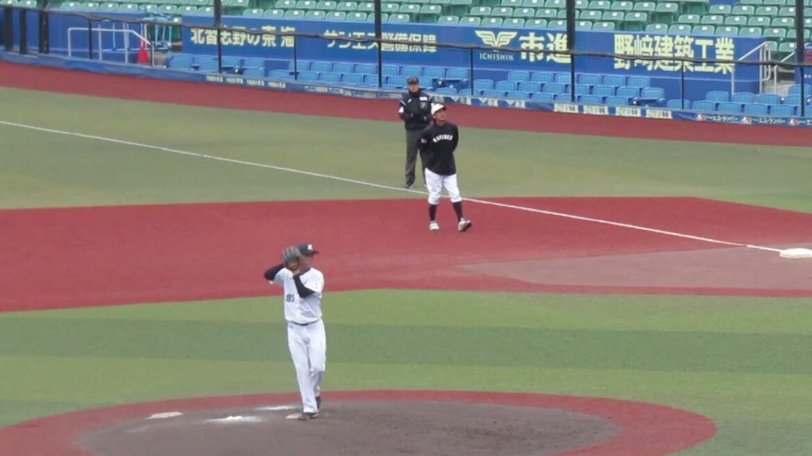 ロッテ吉田凌の投球フォーム（2024年11月14日 プロ野球合同トライアウト ）