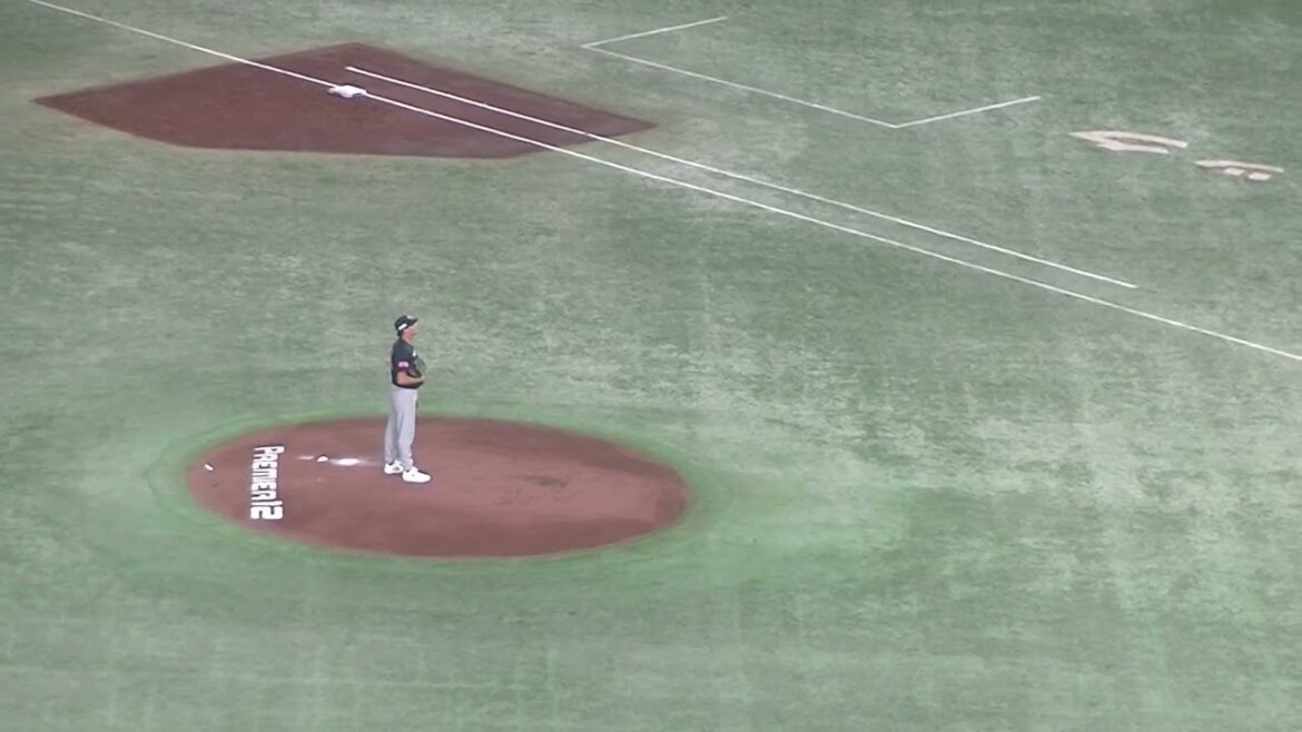 【プレミア12】源田壮亮と佐野恵太を連続三振にとるR ヒル（R HILL）【プレミア12スーパーR日本 対 アメリカ 2024年11月21日】