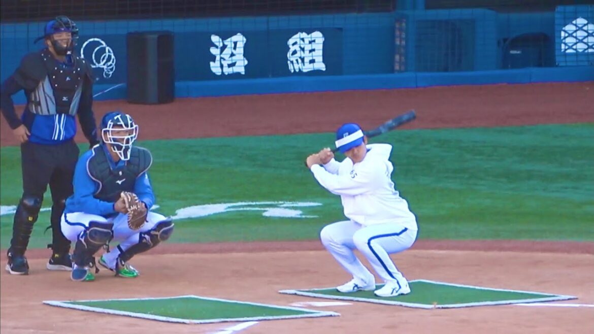 宮城滝太くんのモノマネw 2024/11/23 横浜DeNAベイスターズ