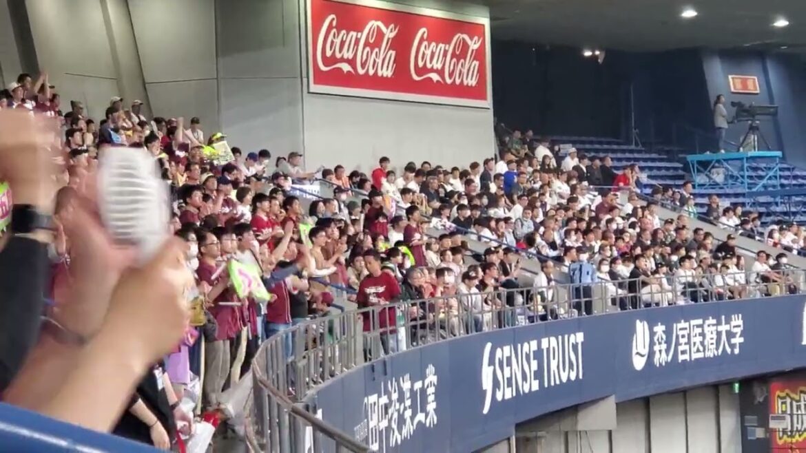 20240519　ﾓｷﾞﾓｷﾞ去就が気になる♪ 【茂木栄五郎　専用コール】　7回表　東北楽天ｺﾞｰﾙﾃﾞﾝｲｰｸﾞﾙｽ@京ｾﾗﾄﾞｰﾑ大阪･ﾚﾌﾄ外野下段