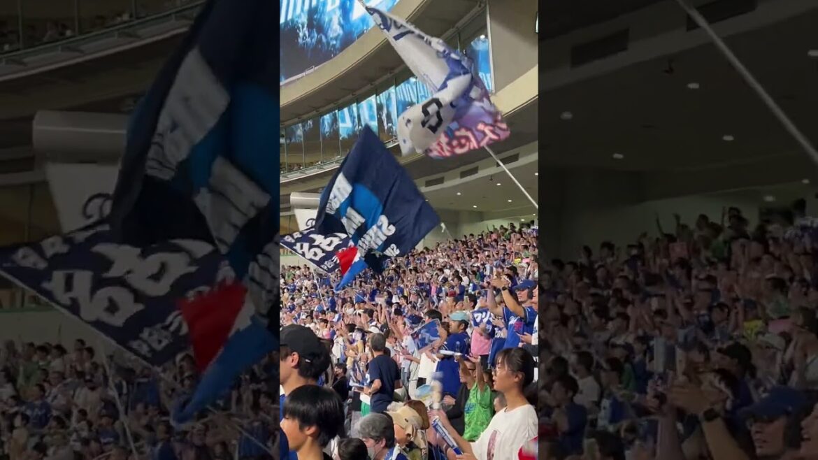 中日攻撃💫ファンファーレ📣 2024.7.14阪神戦 延長10回2-6負け💦ナゴヤドーム📣サンデー松葉 #阪神 #中日 #ドラゴンズファン