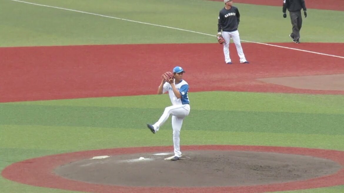 日ハム 齊藤伸治の投球フォーム（2024年11月14日 プロ野球合同トライアウト ）