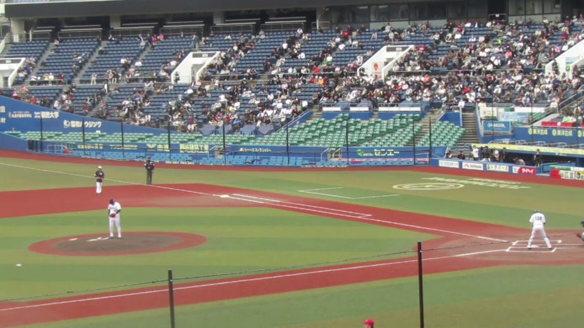 トライアウト〜オリックス中田惟斗がロッテの黒川凱星を見逃し三振（2024年11月14日 プロ野球合同トライアウト ）