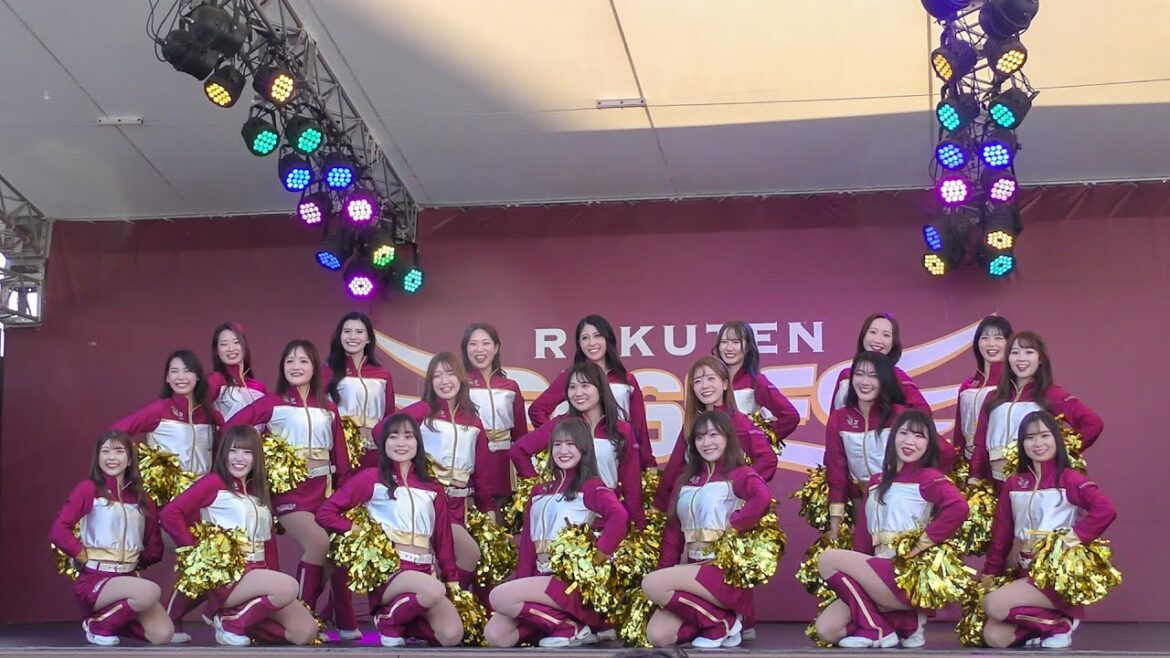 20241123　東北ゴールデンエンジェルス ダンスパフォーマンス　楽天イーグルスファン感謝祭2024