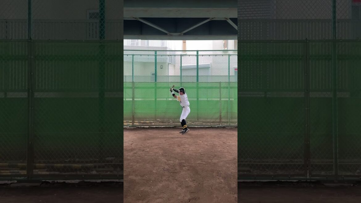 三塁打?になっちゃった嶺井博希選手のスクイズ 三塁打?になっちゃった嶺井博希選手のスクイズ