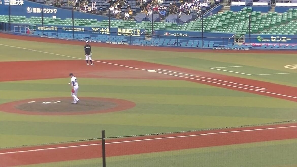 【合同トライアウト】ドラゴンズ三好大倫〜バファローズ谷岡楓太からフォアボールを選ぶ 2024年プロ野球12球団合同トライアウト11月14日