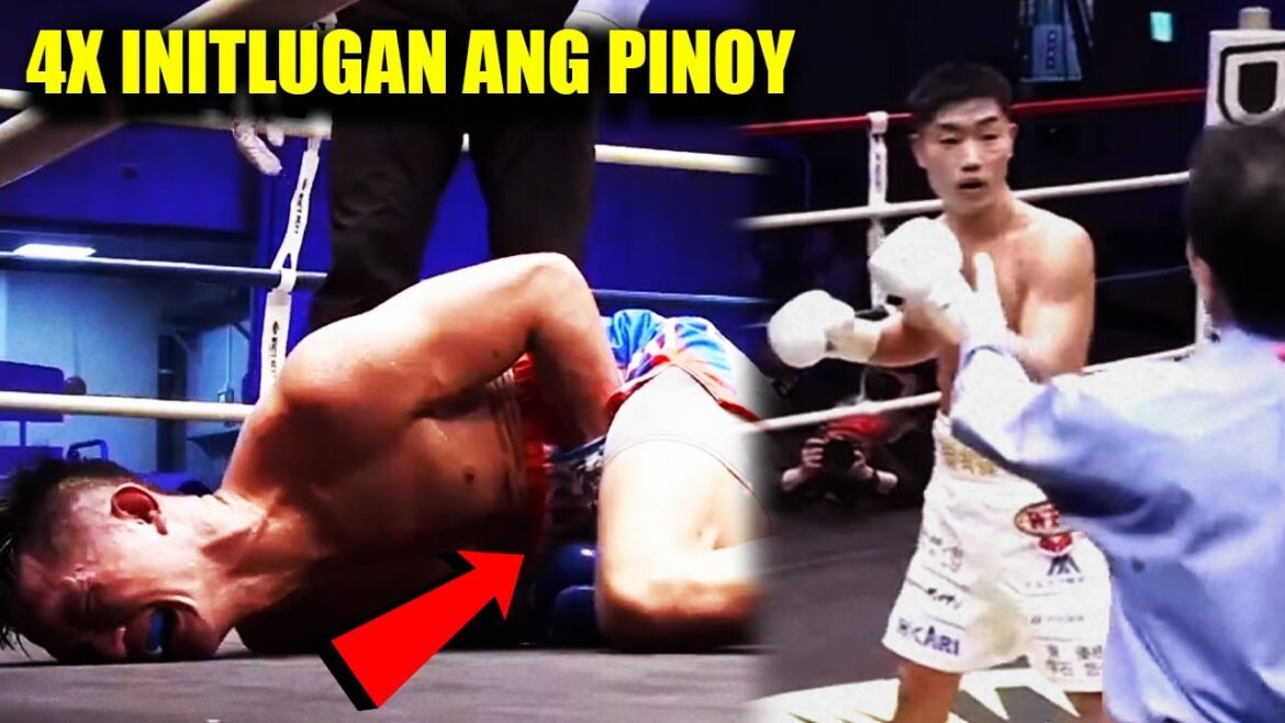 🔥 BASAG ANG ITLOG NG PINOY! APAT NA BESES BINOMBA | JOSEPH AMBO VS KENJI FUJITA