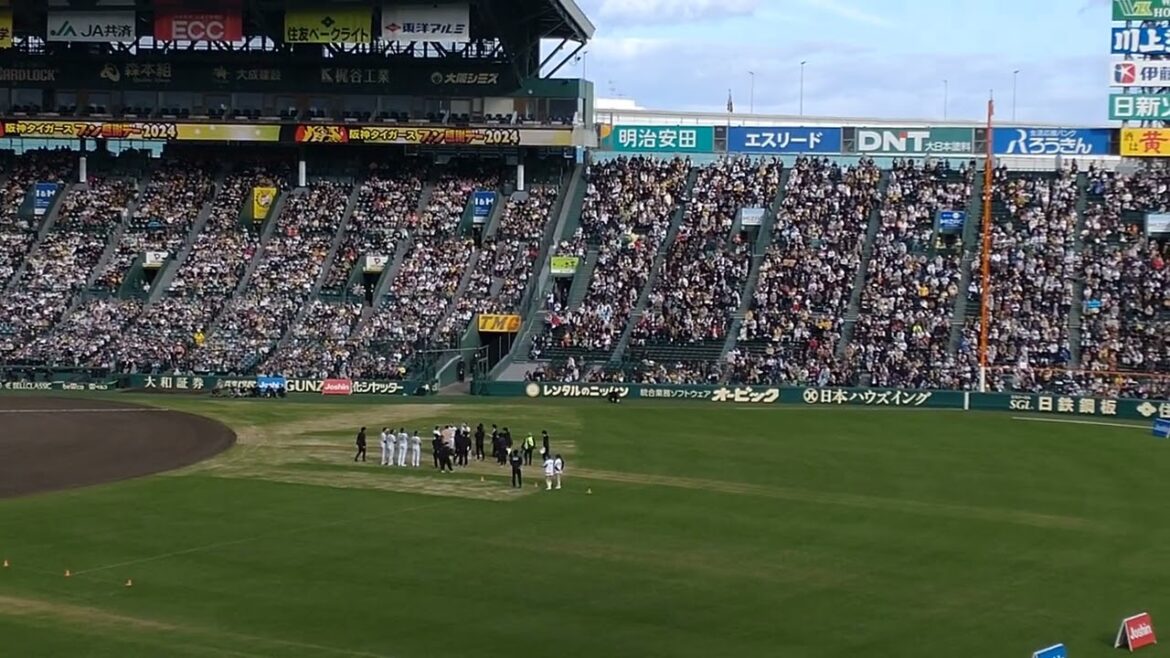 阪神タイガースファン感謝デー2024 スピード王は俺だ最速王対決　植田海VS熊谷敬宥