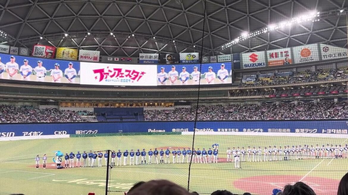 柳裕也選手会長による最後の挨拶 中日ドラゴンズ ファンフェスタ 2024
