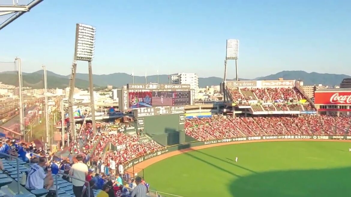 20240731　1回表　試合開始　床田寛樹が登板。広島東洋カープvs横浜DeNAベイスターズ@MAZDA Zoom-Zoom ｽﾀｼﾞｱﾑ広島･ﾋﾞｼﾞﾀｰﾊﾟﾌｫｰﾏﾝｽ