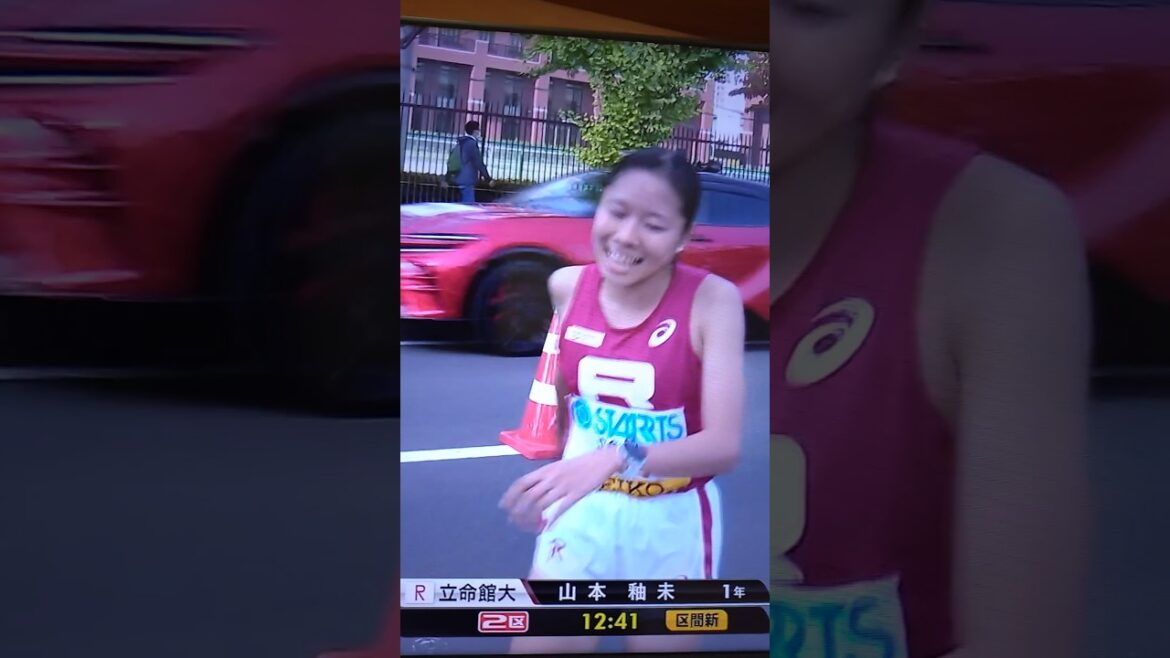2区 区間新 山本釉未(立命館大学1年) #全日本大学女子駅伝 #ekiden