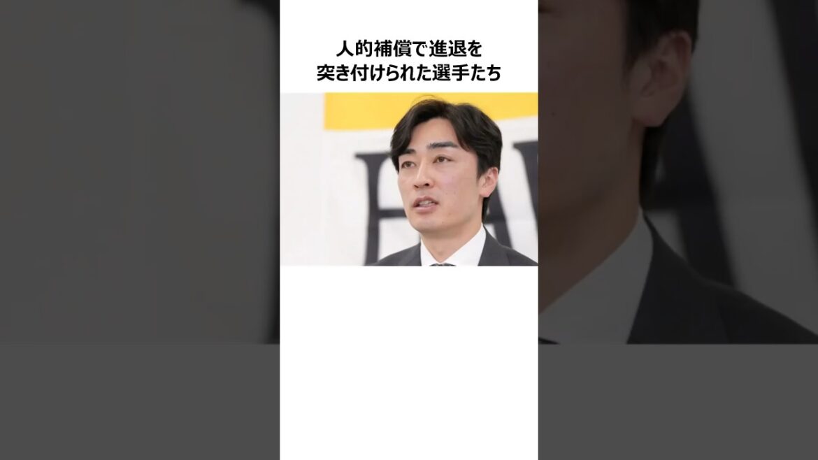 【FA】人的補償で進退を突きつけられた選手2選 #プロ野球