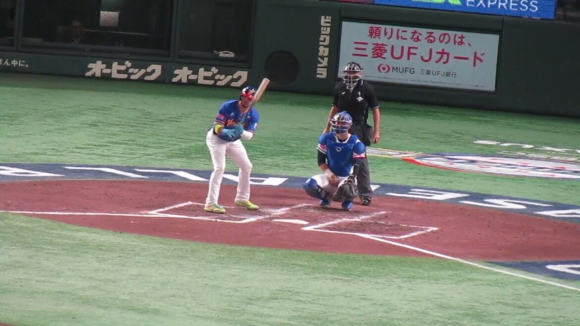 ベネズエラ H ロドリゲスの打撃フォーム【プレミア12スーパーR台湾 対 ベネズエラ 2024年11月21日】