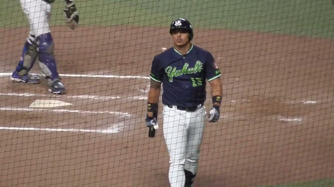 ウンベルト・メヒア 対 ホセ・オスナ　重量級迫力対決　#中日ドラゴンズ #東京ヤクルトスワローズ