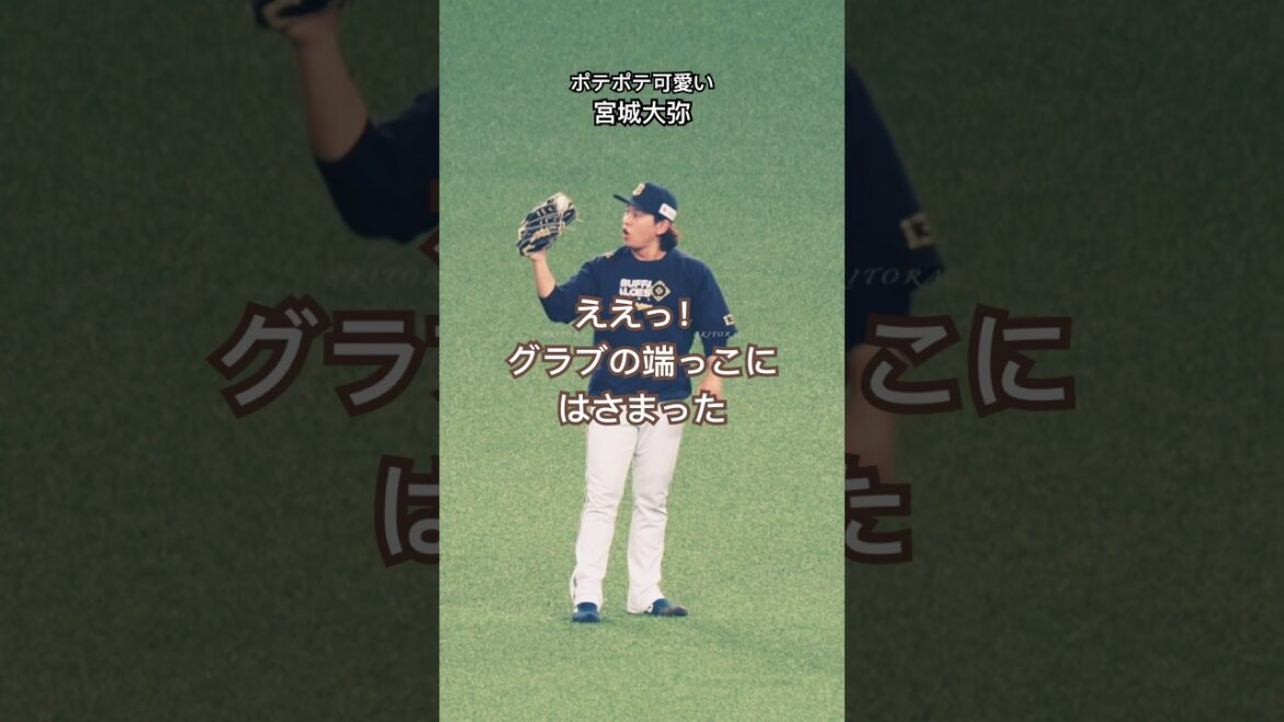 ポテポテかわいい宮城くんに癒されよう#プロ野球 #ドラフト2021 #野球
