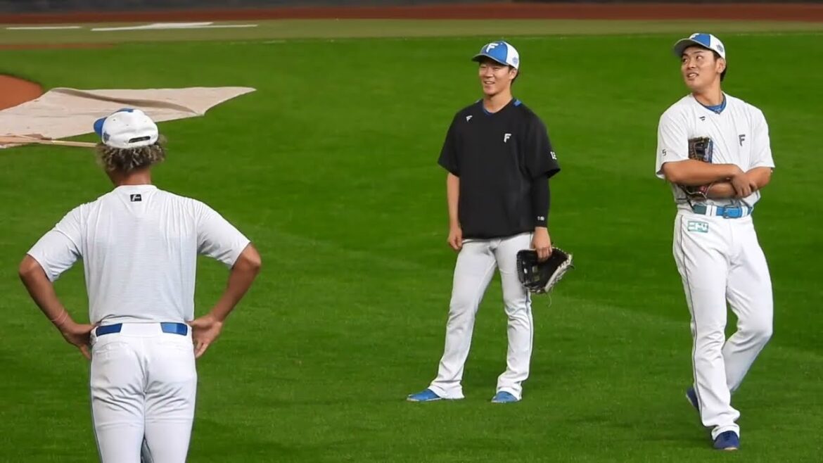 森本稀哲コーチがジェッシー(水谷瞬)を強化‼︎練習にも熱が入る🔥北海道日本ハムファイターズ秋季キャンプ 外野手特守(野村佑希、矢澤宏太)エスコンフィールド北海道