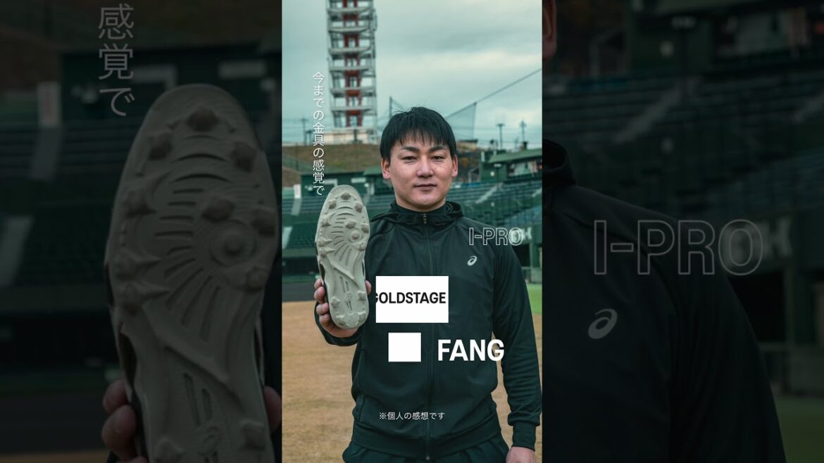 丸 佳浩 × GOLDSTAGE I-PRO FANG｜ASICS BASEBALL｜アシックス
