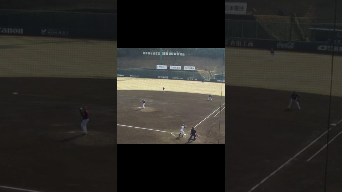 楽天 瀧中瞭太〜中田歩夢を三振［ 読売ジャイアンツ対 東北楽天ゴールデンイーグルス 2024年3月16日］#瀧中暸太