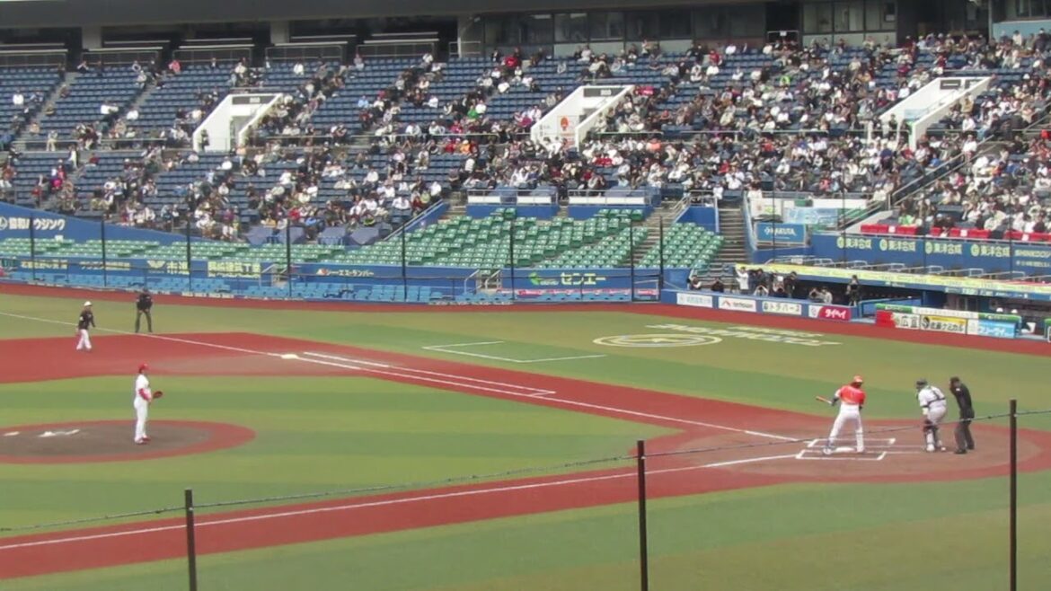 トライアウト〜元広島 岡田明丈が元巨人の陽岱鋼を空振り三振（2024年11月14日 プロ野球合同トライアウト ）