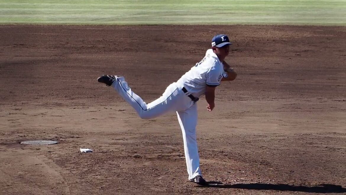 2023.07.29 埼玉西武-東北楽天(カーミニーク) 井上広輝 投球シーン