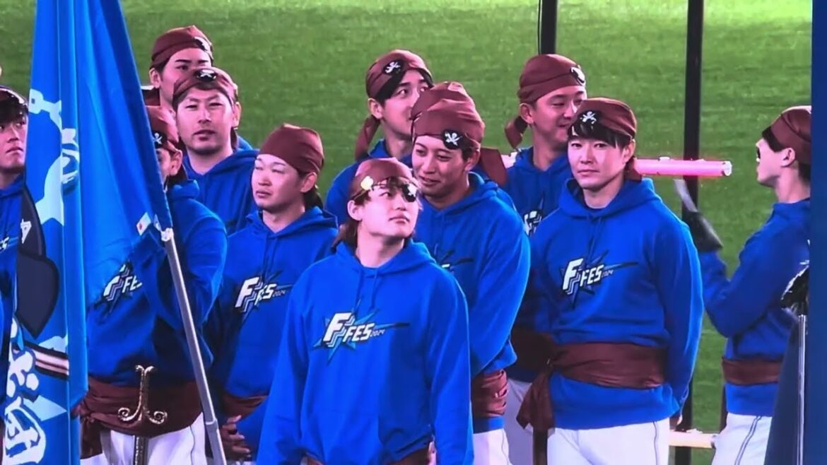 【海賊団🏴‍☠️】松本剛、淺間大基率いる大海賊が登場‼︎ファンフェスへの意気込みを語る　北海道日本ハムファイターズ　エスコンフィールド北海道