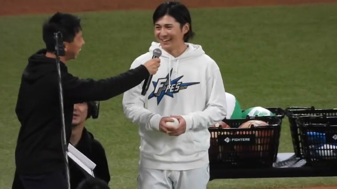 超難関フリースロー対決‼︎唯一成功したのは上川畑大悟のみ…しゃけまるスローインは成功不可　Fフェス北海道日本ハムファイターズエスコンフィールド北海道