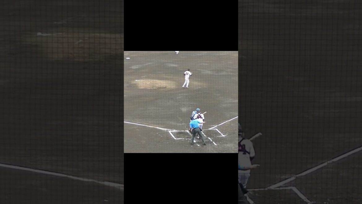 二死満塁で進藤勇也を三振にとる木下幹也（読売ジャイアンツ対 日本ハムファイターズ2024年6月9日）