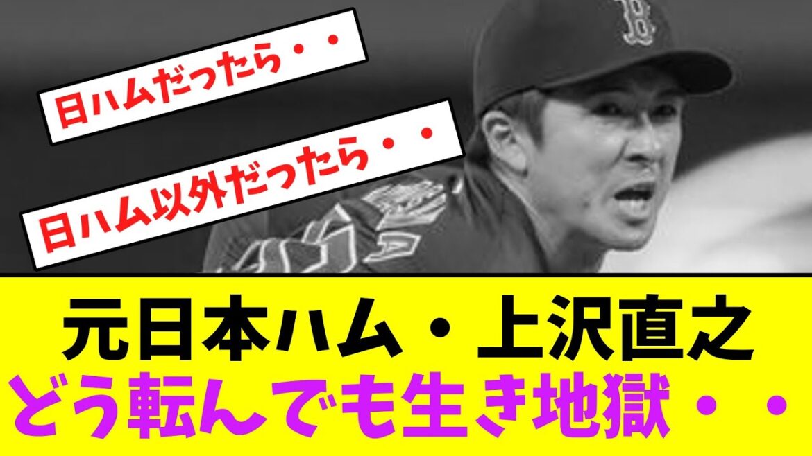 元日本ハム・上沢直之、どう転んでも生き地獄・・【なんJなんG】【2ch5ch】
