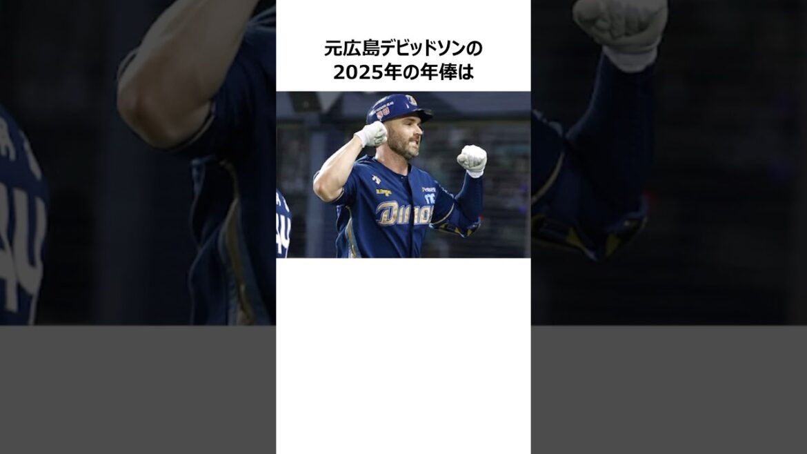 【元広島】マット・デビッドソンの現在に関する雑学