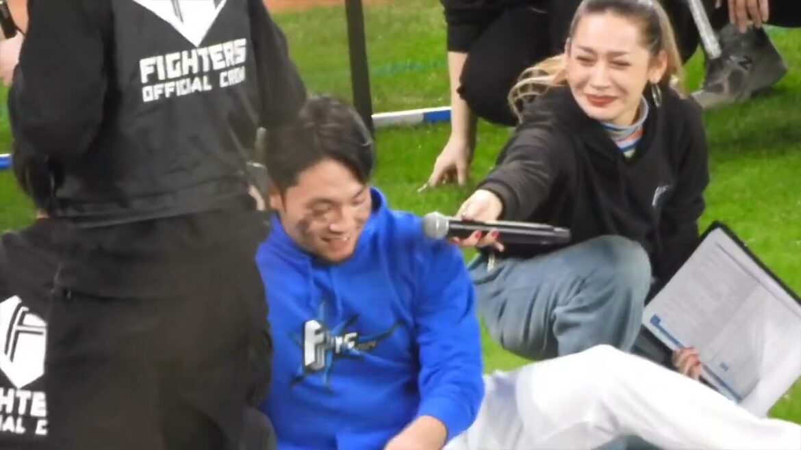 ジェッシーの失敗、伊藤大海も失敗で倒れ込む😰超難関フリースローバトル Fフェス 北海道日本ハムファイターズエスコンフィールド北海道