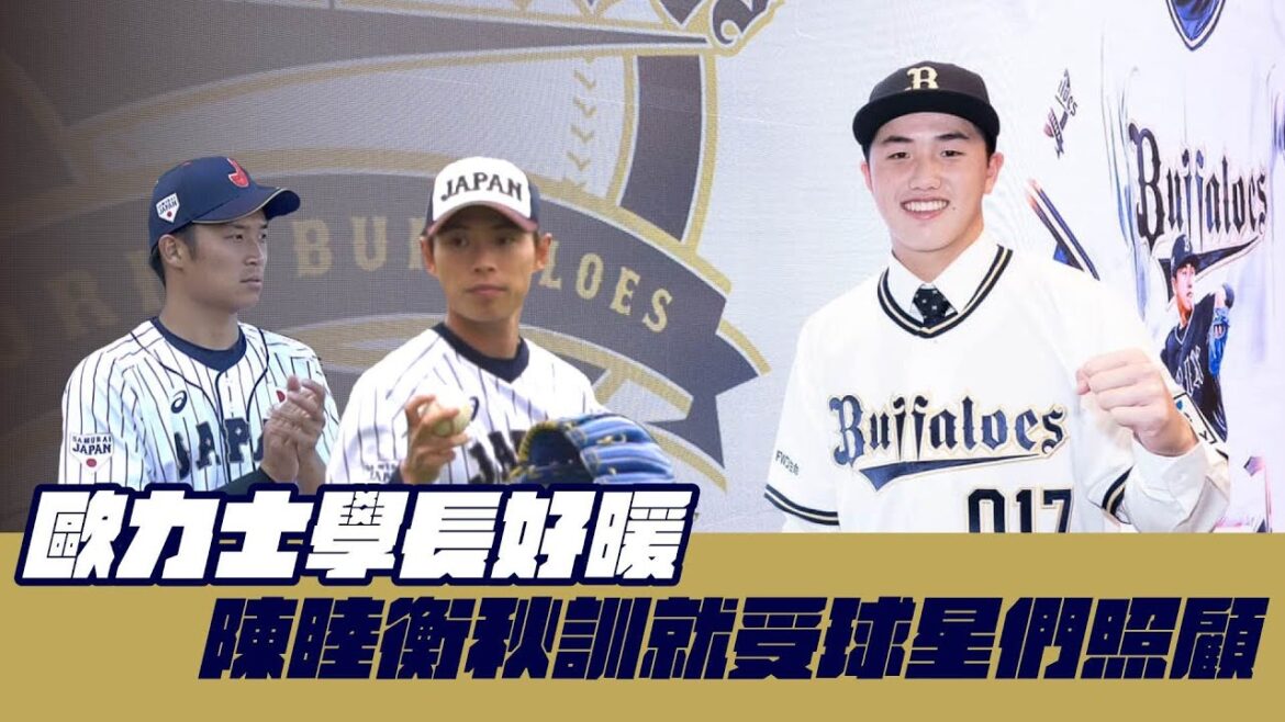 棒球》歐力士學長好暖 陳睦衡秋訓就受到球星們照顧 棒球》歐力士學長好暖 陳睦衡秋訓就受到球星們照顧