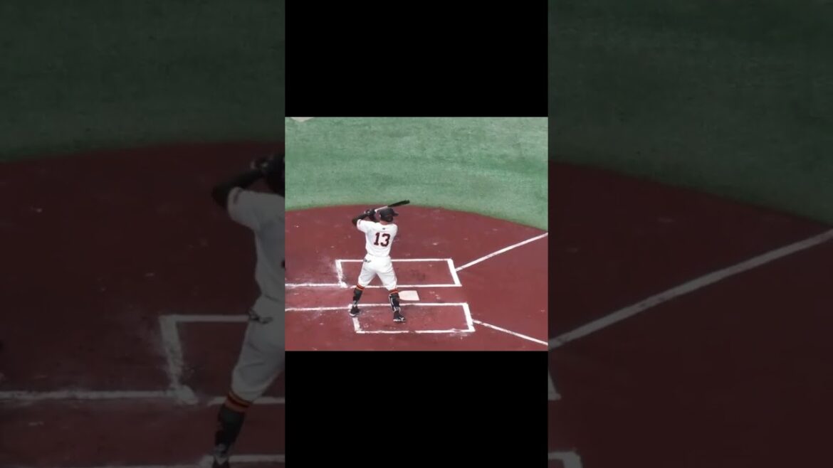 【ジャイアンツ】梶谷隆幸2024開幕時バッティングフォーム2024年3月29日 読売ジャイアンツ対 阪神タイガース #梶谷隆幸