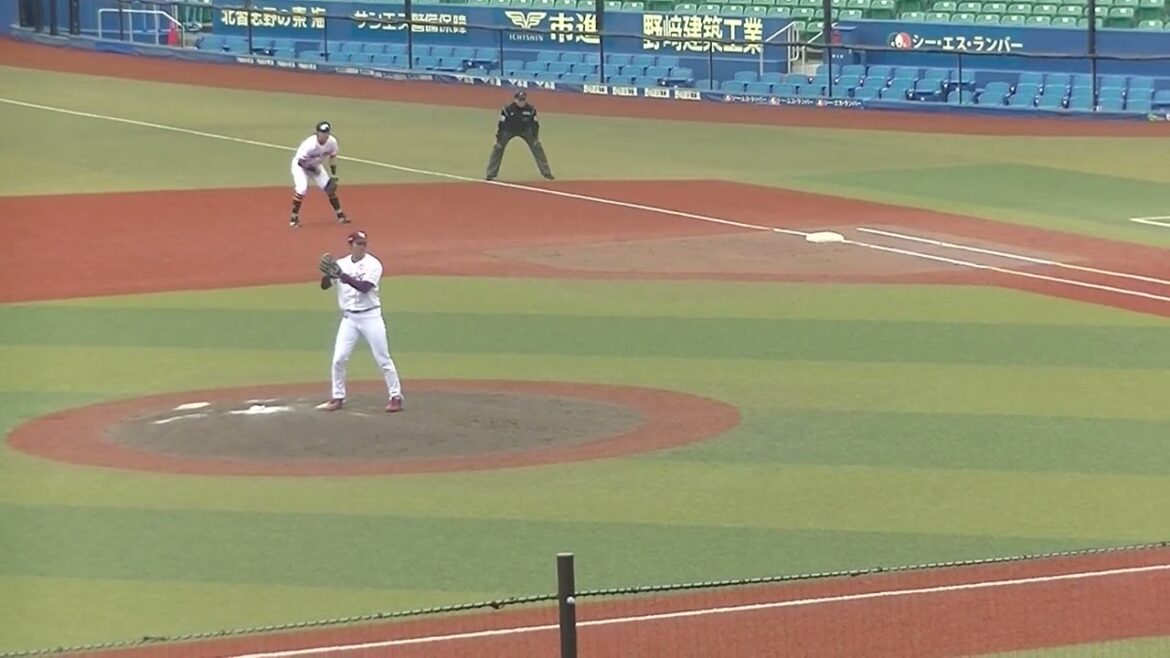 【合同トライアウト】ライオンズ鈴木将平が常時150キロ超えてくるイーグルス清宮虎多朗からヒットを放つ2024年プロ野球12球団合同トライアウト11月14日