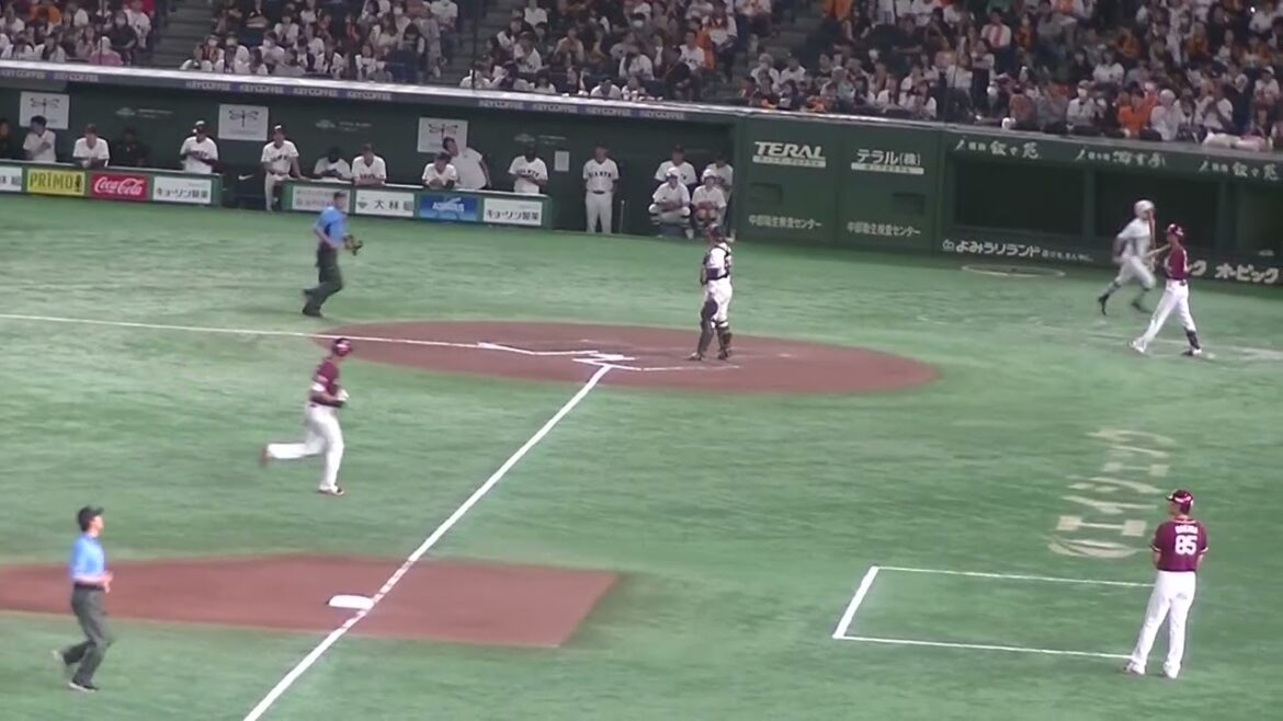 延長2アウトからヒットを放つ楽天 武藤敦貴【読売ジャイアンツ対 楽天ゴールデンイーグルス2024年9月22日】