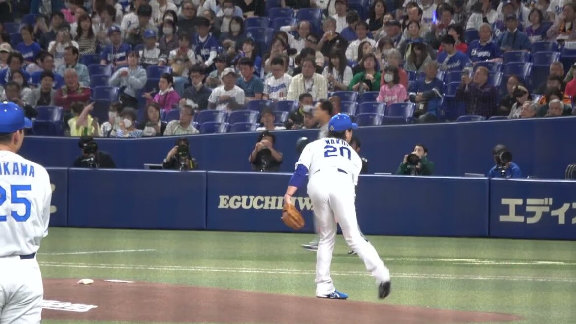 中日ドラゴンズ 涌井秀章投手 投球練習 2024/5/7 VS 読売巨人軍 ジャイアンツ