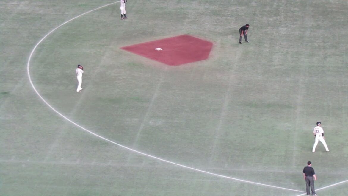 ショート源田壮亮 ボールが来ない時の一球一球の動き（2024年11月22日 プレミア12日本 対 ベネズエラ ）