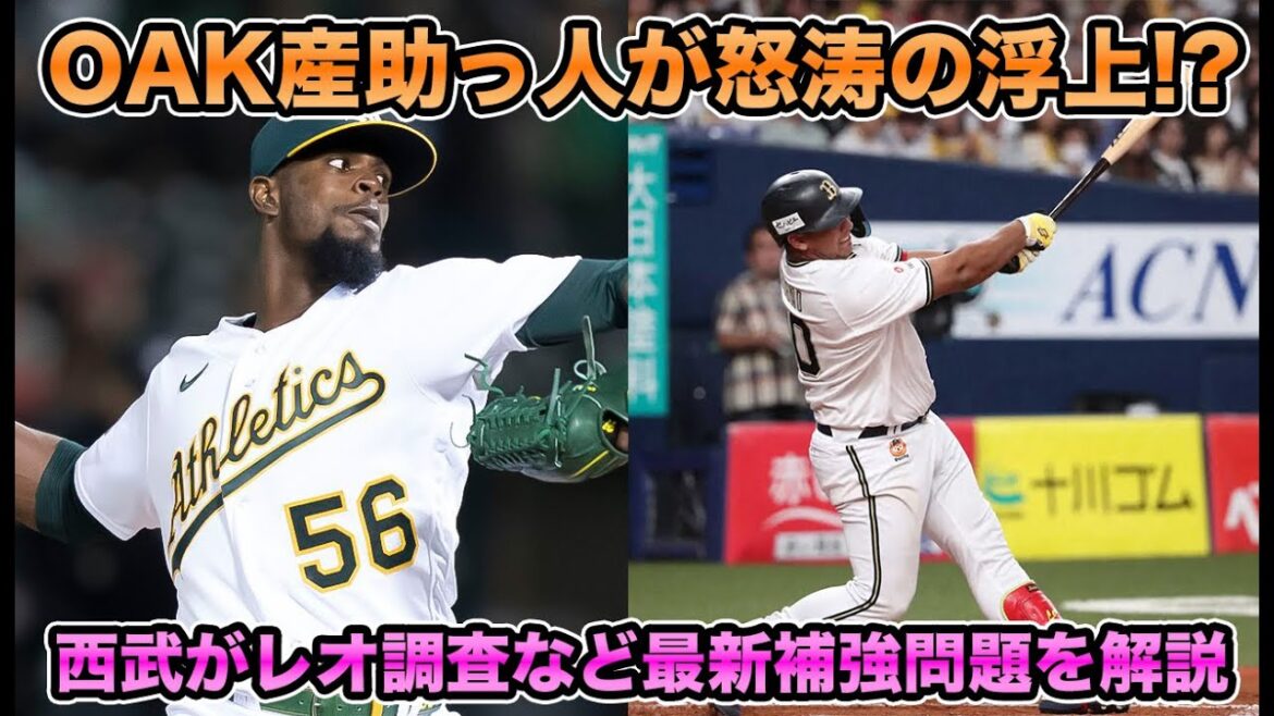 【AOS産が怒涛の浮上】オリの助っ人補強がさらに動き出す!! 西武がセデーニョを獲得調査など最新事情を徹底解説【オリックスバファローズ】